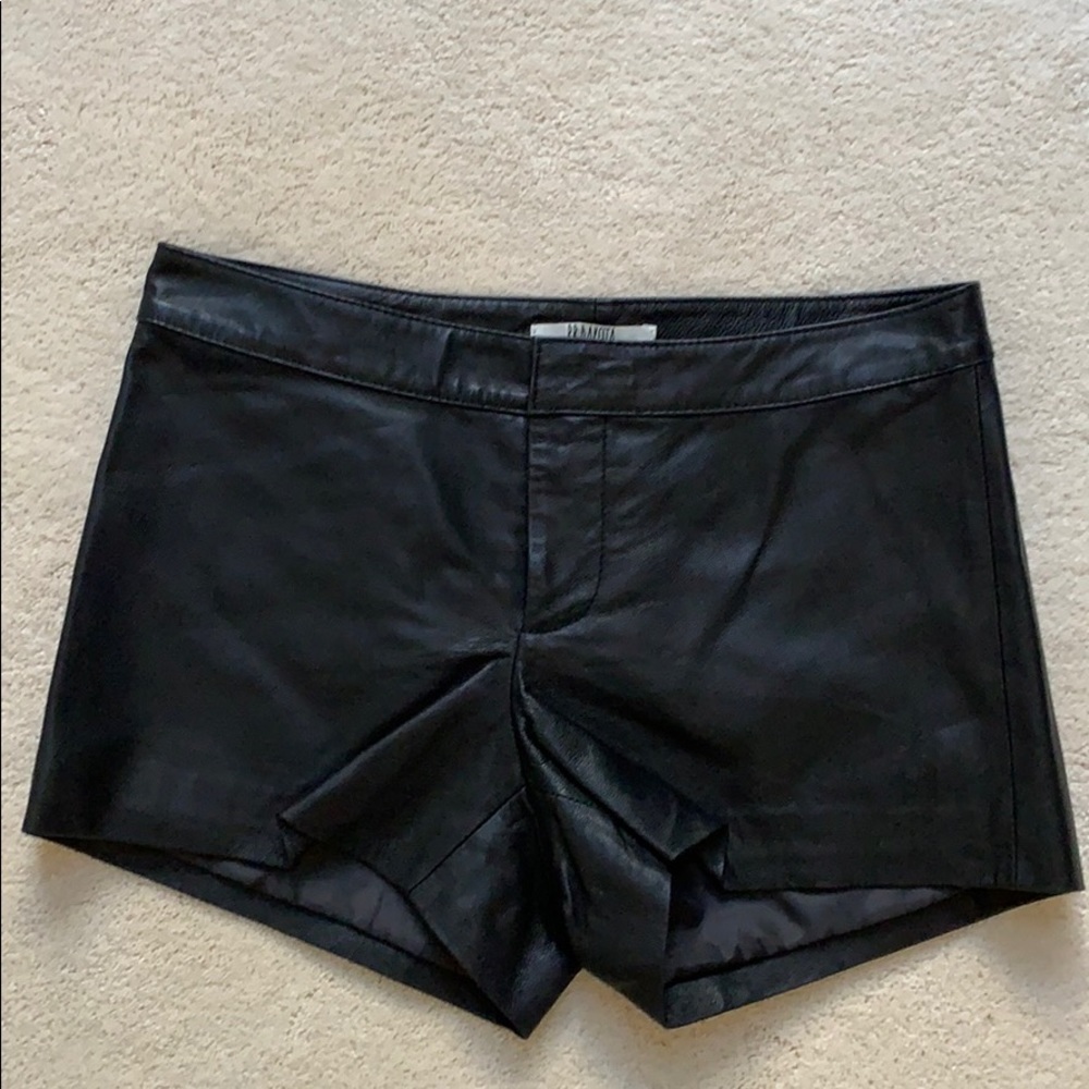 BB Dakota Leather Shorts